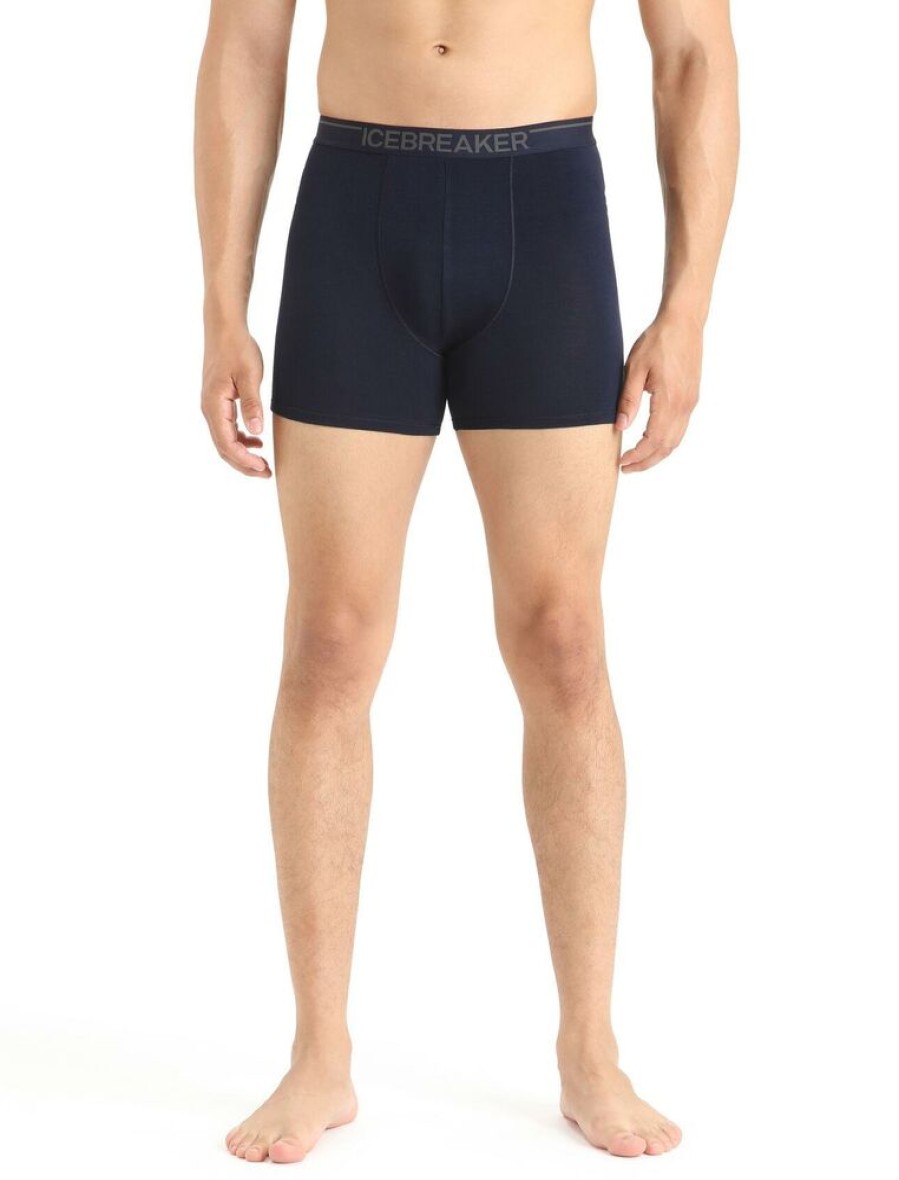 Outdoor Clothing ICEBREAKER | Icebreaker Mens Anatomica Boxers