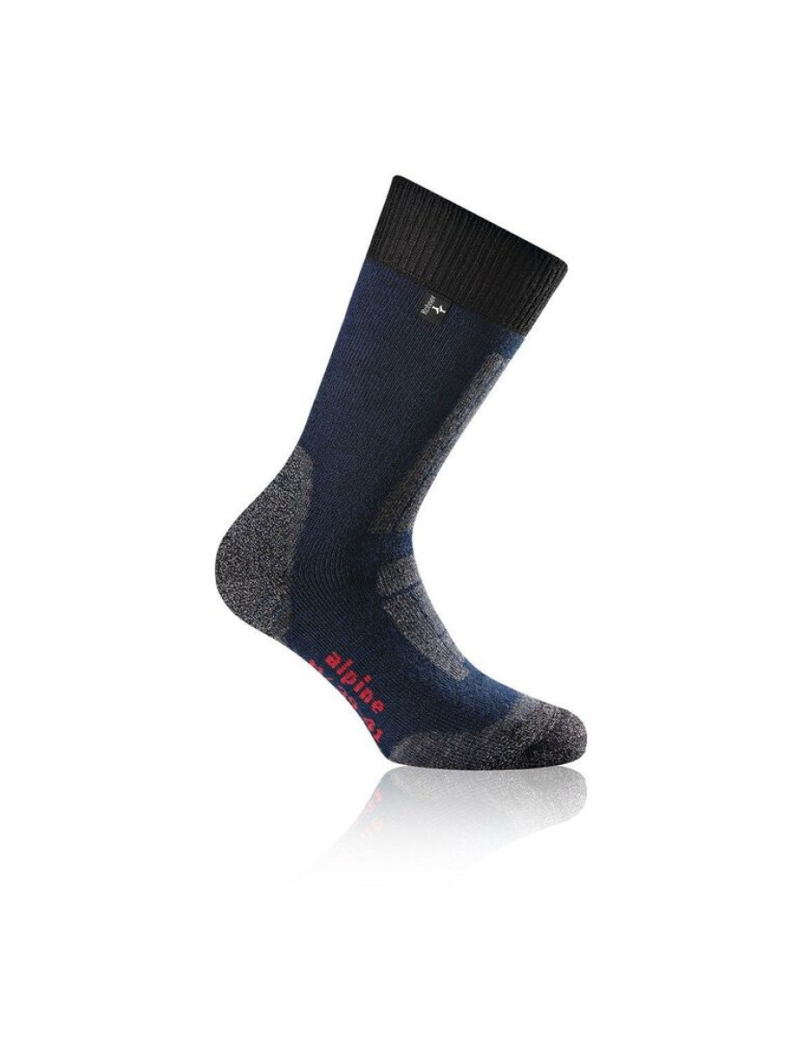 Shoes ROHNER | Rohner Alpine Trekking L/R - Warm Hiking Socks Marine