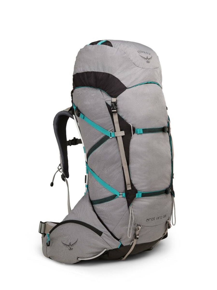 Backpacks&Bags OSPREY | Osprey Ariel Pro 65 Lichtgewicht Dames Trekkingrugzak Voyager Grey