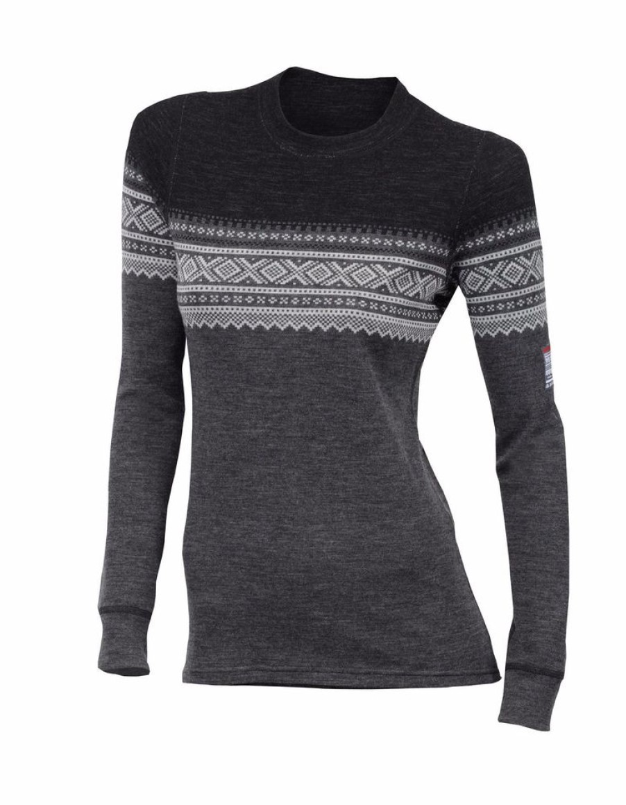 Outdoor Clothing ACLIMA | Aclima Designwool Marius Crew Neck Women