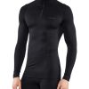 Outdoor Clothing FALKE | Falke Mw Zip Shirt Tight Men 33536 Black