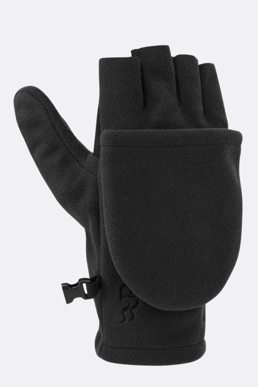 Outdoor Clothing RAB | Rab Infinium Windproof Convertible Mitt Black