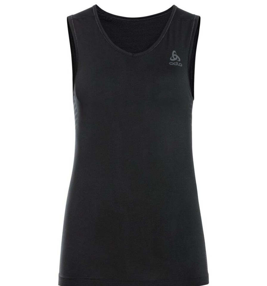 Outdoor Clothing ODLO | Odlo Bl Top V-Neck Singlet Perf 188471