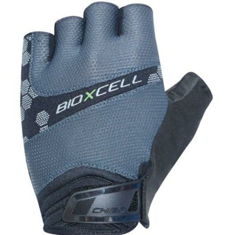 Outdoor Clothing CHIBA | Chiba Bioxcell Pro Fietshandschoenen Korte Fingers Dunkelgrau