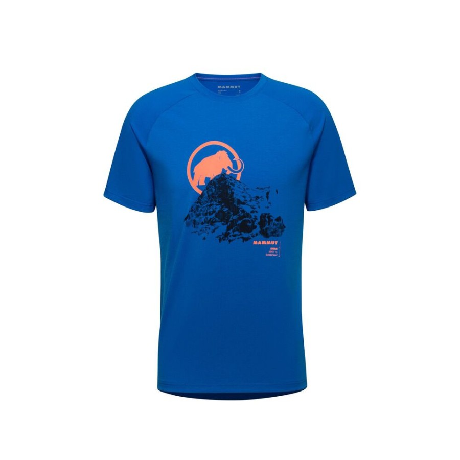 Outdoor Clothing MAMMUT | Mammut Mountain T-Shirt Eiger Ice