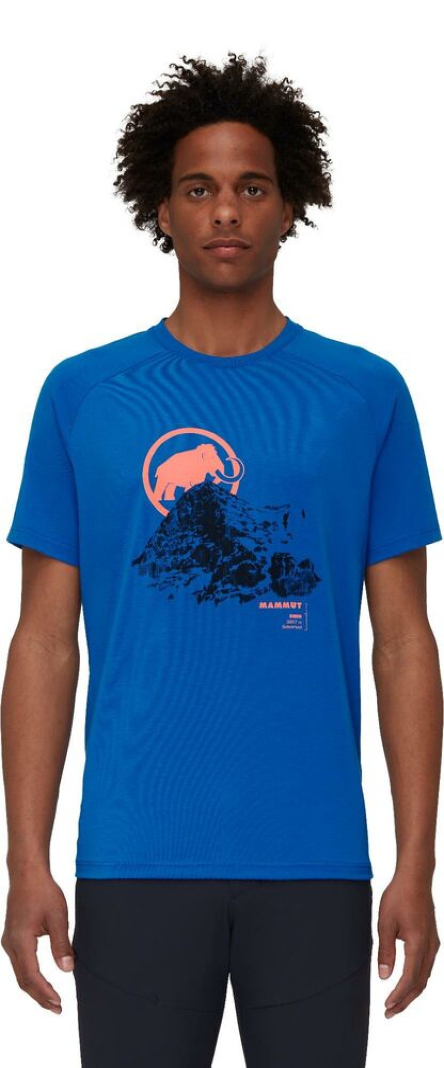 Outdoor Clothing MAMMUT | Mammut Mountain T-Shirt Eiger Ice