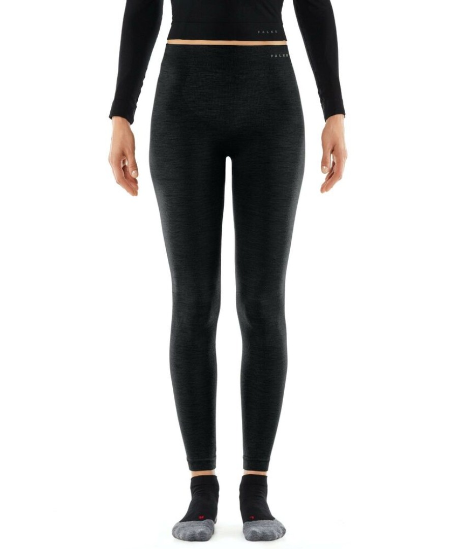 Outdoor Clothing FALKE | Falke Wool Tech Long Tight Women 33216 Black