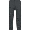 Outdoor Clothing HAGLOFS | Haglofs Lite Standard Zip-Off Pants Men Magnetite