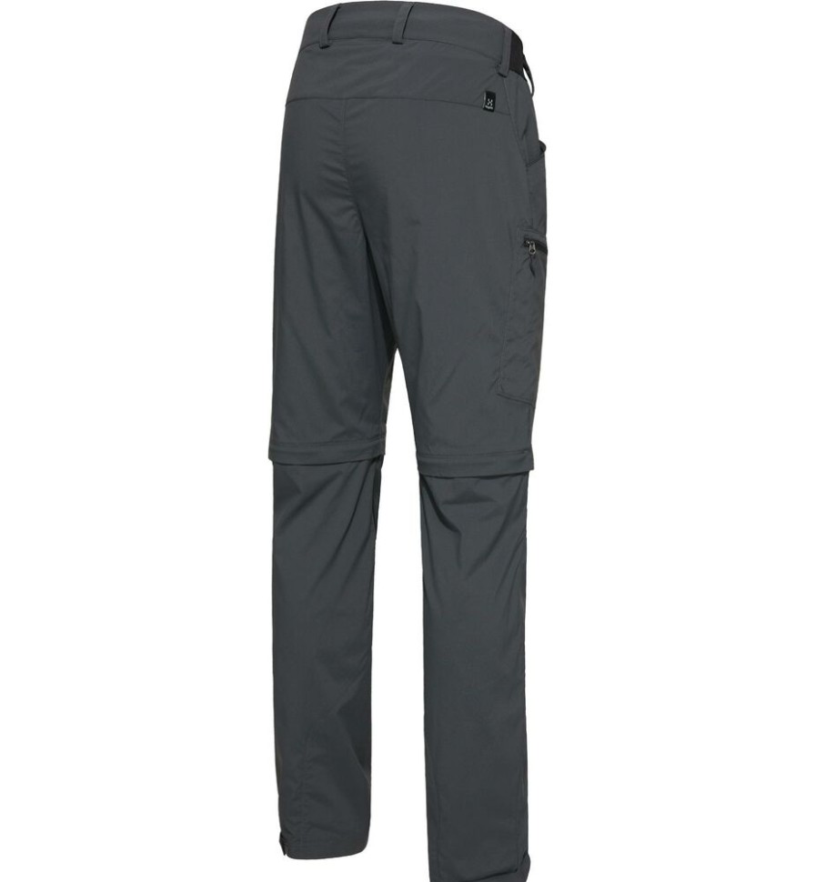 Outdoor Clothing HAGLOFS | Haglofs Lite Standard Zip-Off Pants Men Magnetite