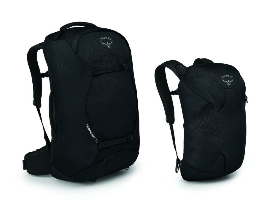 Backpacks&Bags OSPREY | Osprey Farpoint 70 Black