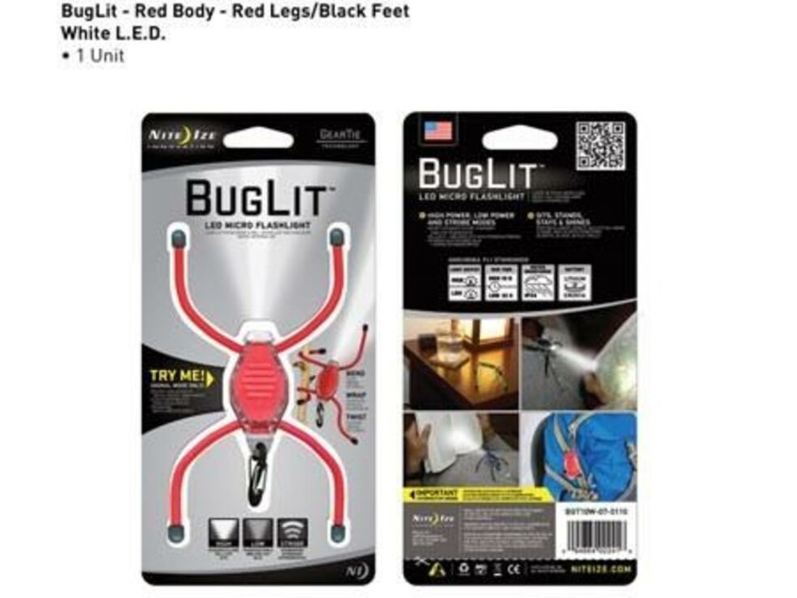 Fiets NITE IZE | Nite Ize Bikebug Red - Bicycle Light Several