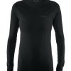 Outdoor Clothing FALKE | Falke Warm Longsleeved Shirt Women Comfort 39110 Black