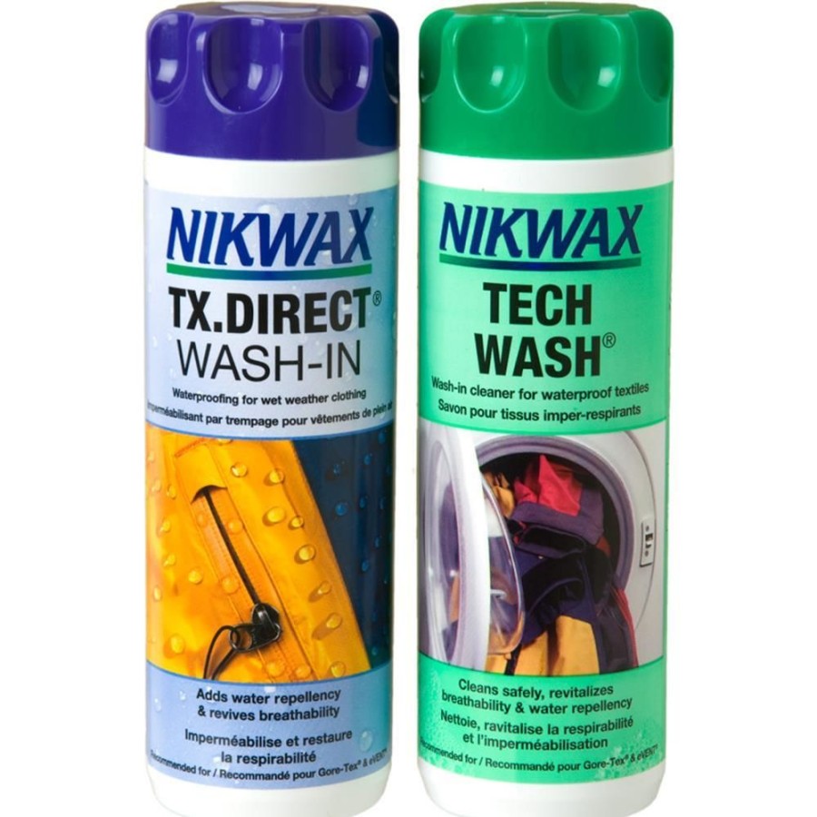 Outdoor Clothing NIKWAX | Nikwax Twin Pack Tx Direct / Tech Wash 300 Ml Nc