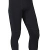 Outdoor Clothing ACLIMA | Aclima Doublewool Long Pants Men Jet Black/Tornado/Brillant