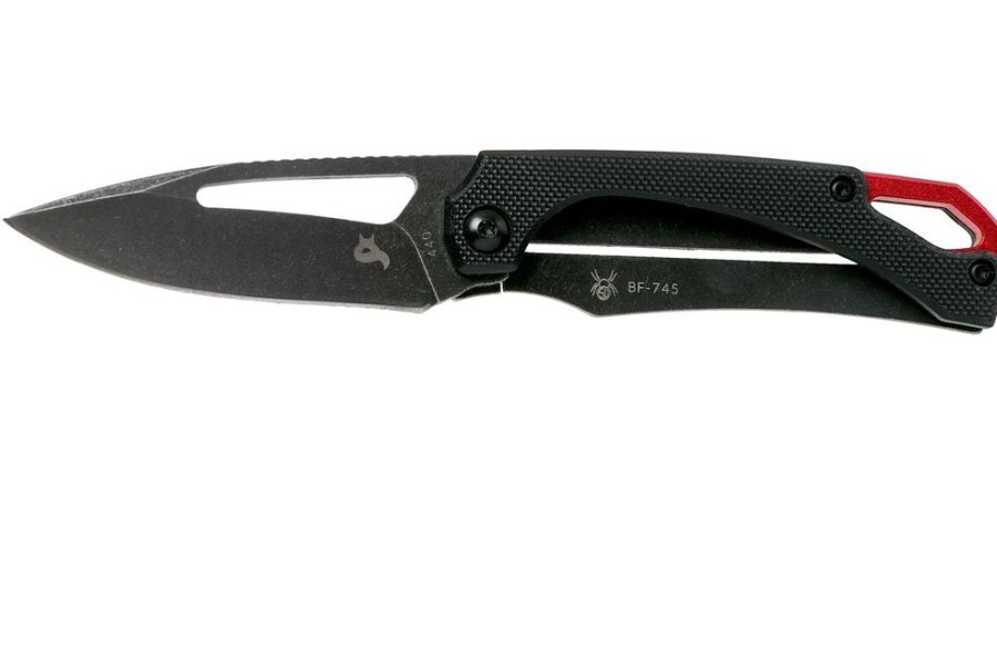 Equipment BLACK FOX | Black Fox Racli Framelock G-10 Black Black G10