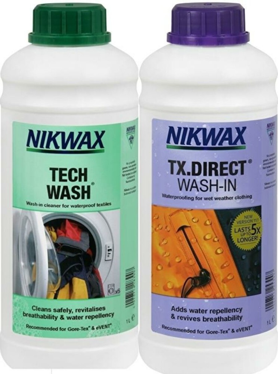 Outdoor Clothing NIKWAX | Nikwax Twin Tech Wash / Tx Direct 1 Liter Diverse