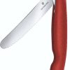 Equipment VICTORINOX | Victorinox Paring Knife Collapsible Serrated Red Several