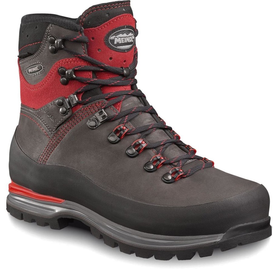 Shoes MEINDL | Meindl Island Mfs Alpin - Alpinisme Schoen Anthrazit/Rot