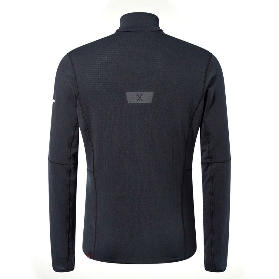 Outdoor Clothing BERGHAUS | Berghaus Mtn Arete Lb Half Zip Black/Black