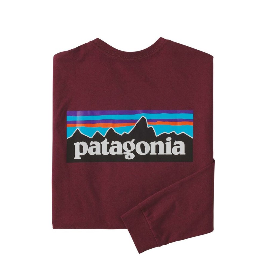 Outdoor Clothing PATAGONIA | Patagonia M'S L/S P-6 Logo Responsibili-Tee