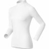 Outdoor Clothing ODLO | Odlo Shirt L/S Tneck Warm Ladies White