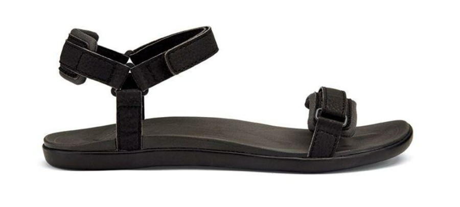 Shoes OLUKAI | Olukai Luana Sandal W Black/Dk Shadow