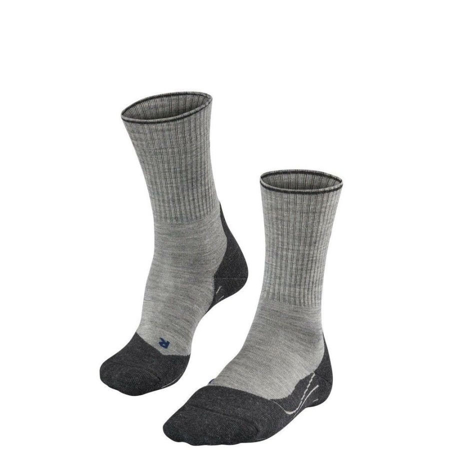 Shoes FALKE | Falke Tk2 Wool Silk - Soft Walking Socks Men