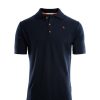 Outdoor Clothing ACLIMA | Aclima Leisurewool Pique Shirt Man Navy Blazer