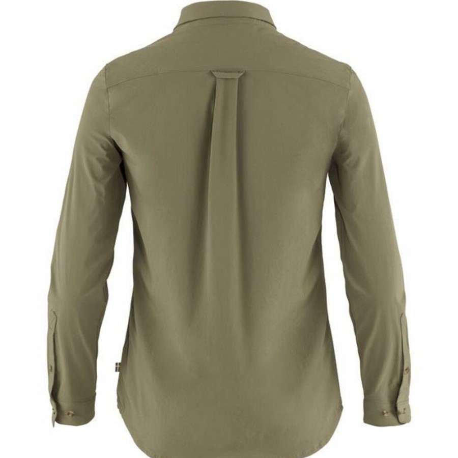 Outdoor Clothing FJALLRAVEN | Fjallraven Ovik Lite Shirt Ls W Green