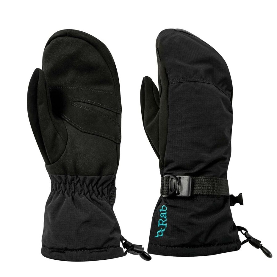 Outdoor Clothing RAB | Rab Storm Mitts Womens Black