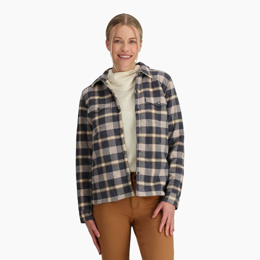 Outdoor Clothing ROYAL ROBBINS | Royal Robbins Snowcap Lined Flannel L/S