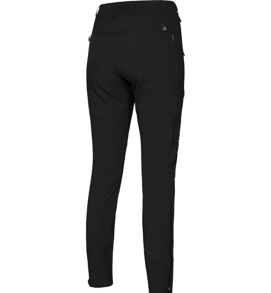 Outdoor Clothing HAGLOFS | Haglofs Rugged Slim Pant Women True Black