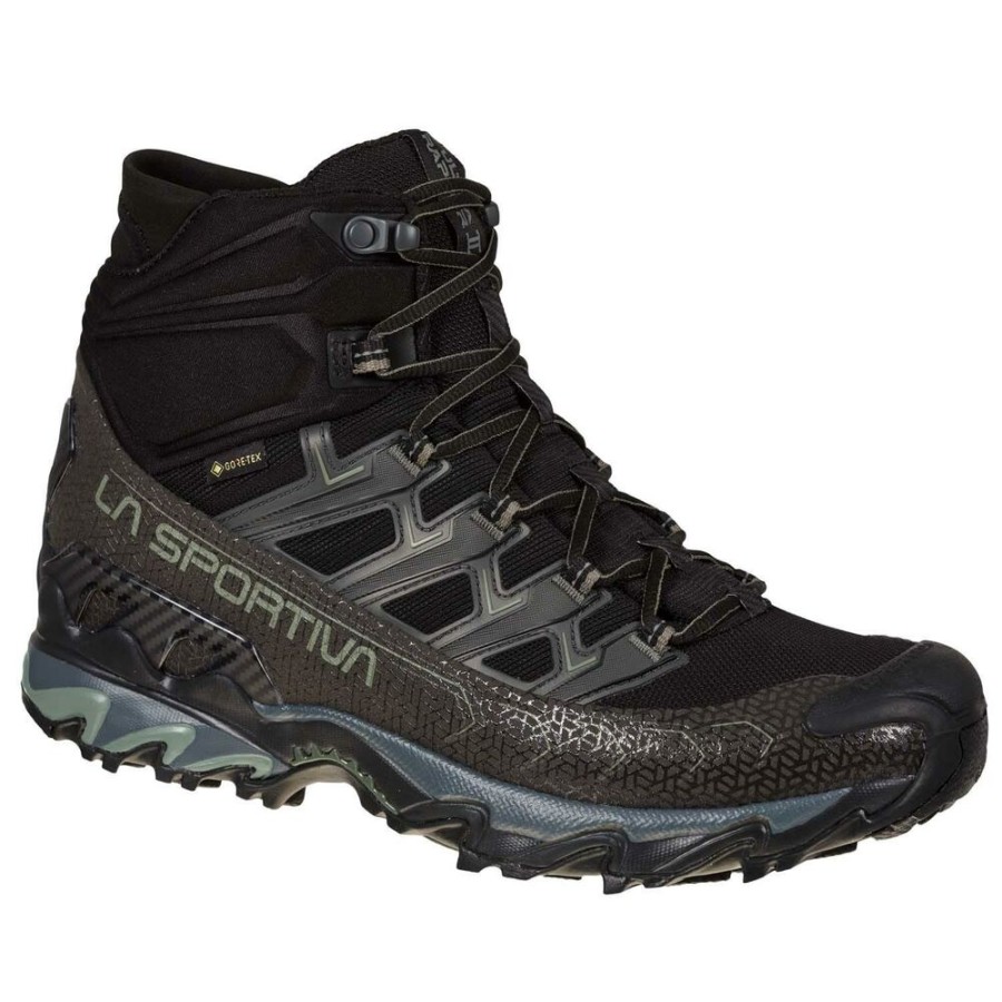 Shoes LA SPORTIVA | La Sportiva Ultra Raptor Ii Mid Wide Gtx Black/Clay