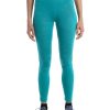 Outdoor Clothing ICEBREAKER | Icebreaker W 125 Zoneknit Leggings Flux Green