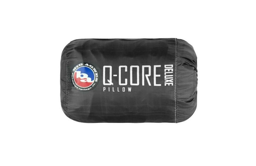 Travel BIG AGNES | Big Agnes Q-Core Deluxe Pillow Blue