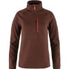 Outdoor Clothing FJALLRAVEN | Fjallraven Ovik Fleece Half Zip W Autumn Leaf