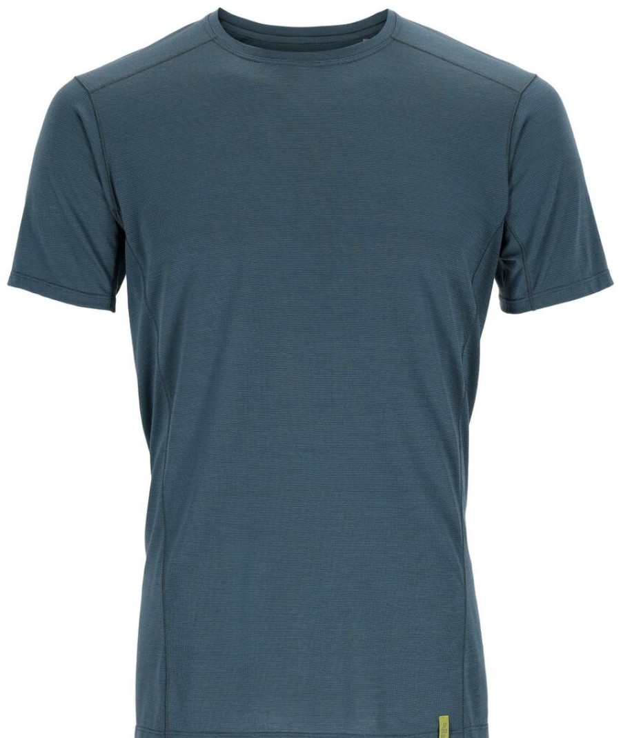 Outdoor Clothing RAB | Rab Syncrino Base Tee Orion Blue