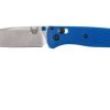 Equipment BENCHMADE | Benchmade Bugout Blue Pe - Folding Knife Smooth Blade Several