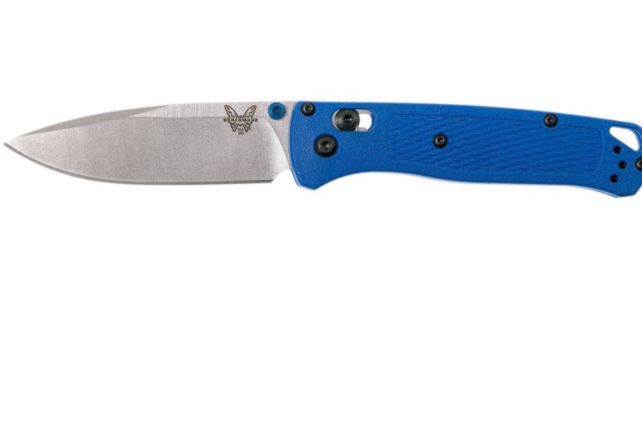 Equipment BENCHMADE | Benchmade Bugout Blue Pe - Folding Knife Smooth Blade Several