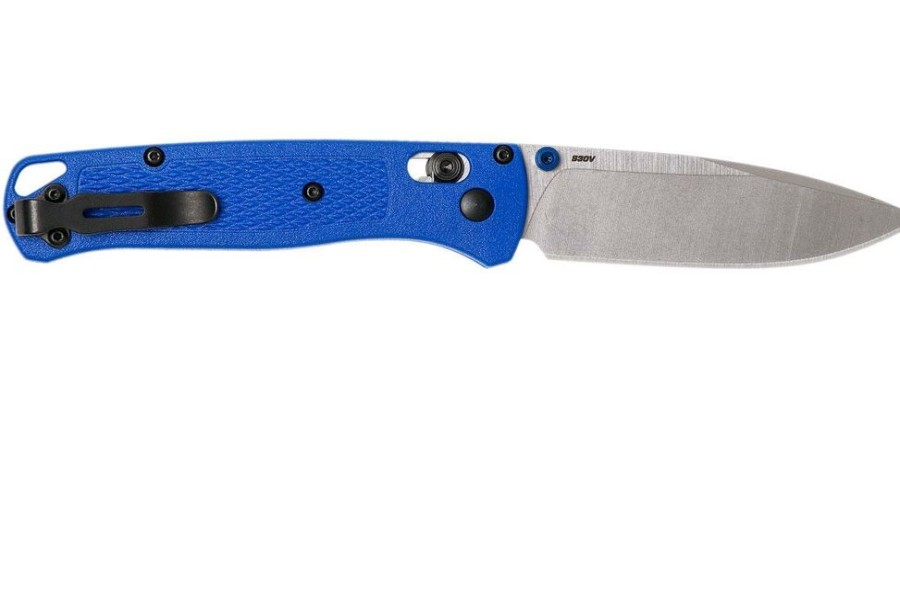 Equipment BENCHMADE | Benchmade Bugout Blue Pe - Folding Knife Smooth Blade Several