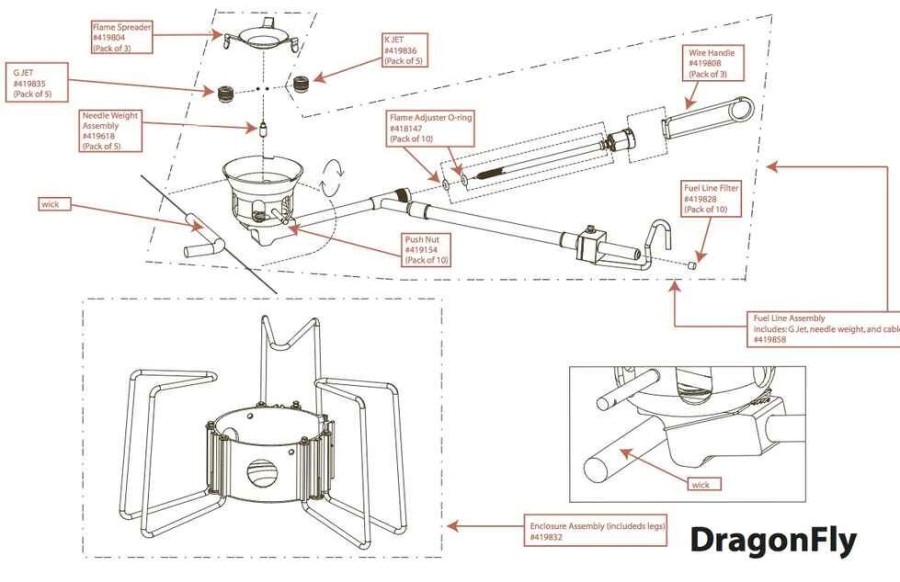 Kamperen MSR | Msr Dragonfly G-Jet Diverse