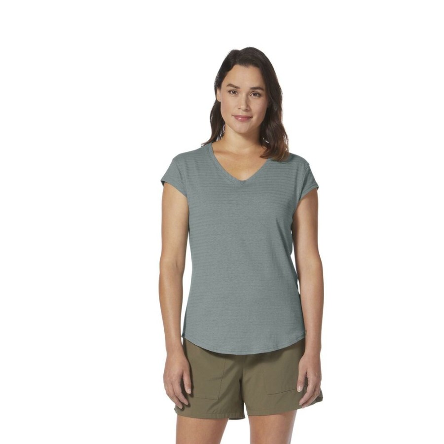 Outdoor Clothing ROYAL ROBBINS | Royal Robbins Vacationer V-Nk S/S