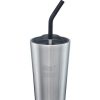 Kamperen KLEAN KANTEEN | Klean Kanteen 16Oz Insulated Tumbler W/Straw-Lid Brushed Stainle Diverse