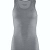 Outdoor Clothing FALKE | Falke Wt Light Tank Rop Reg 33461 Grey-Heather