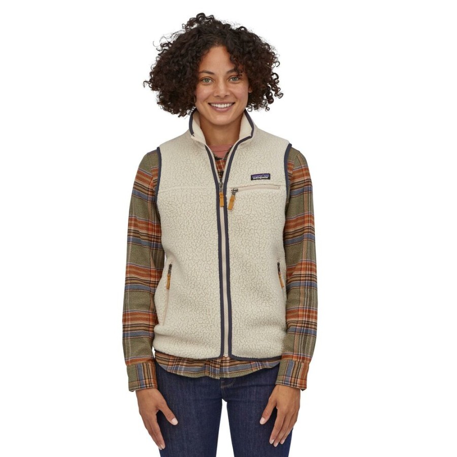 Outdoor Clothing PATAGONIA | Patagonia W'S Retro Pile Vest Pelican