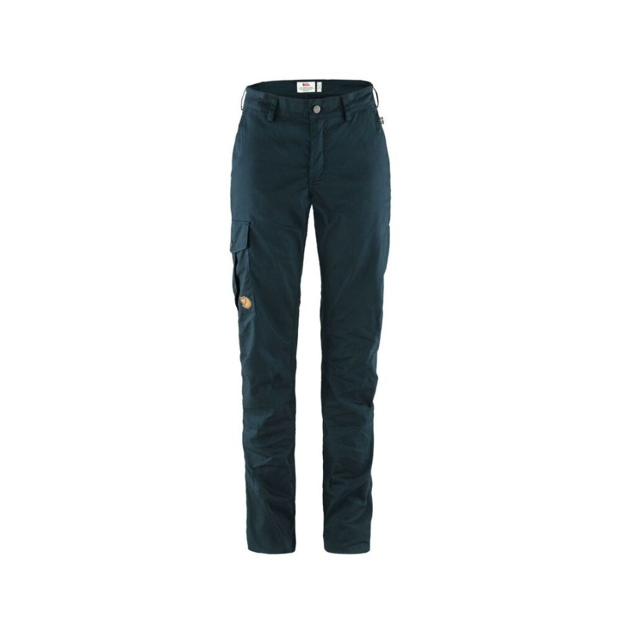 Outdoor Clothing FJALLRAVEN | Fjallraven Karla Lite Curved Trousers W Dark Navy