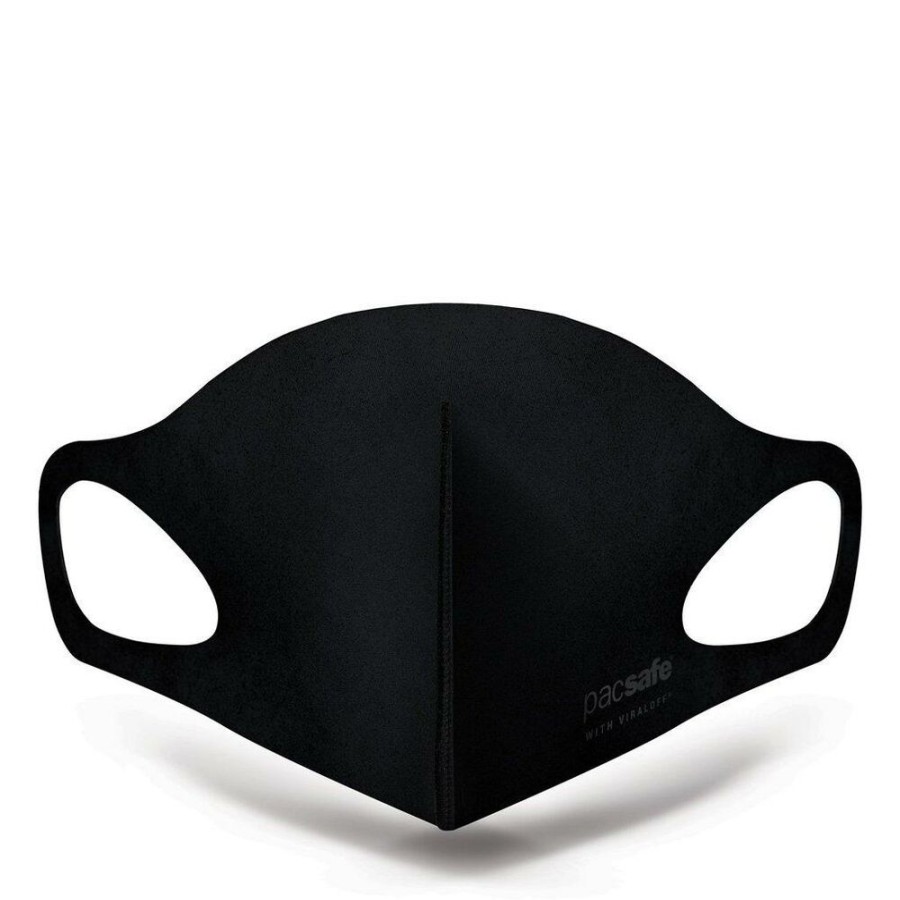 Travel PACSAFE | Pacsafe Viraloff Face Mask L Black Mouth Mask Several