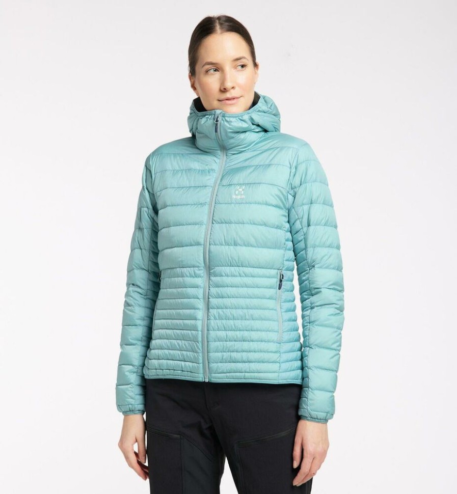 Outdoor Clothing HAGLOFS | Haglofs Micro Nordic Down Hood Women