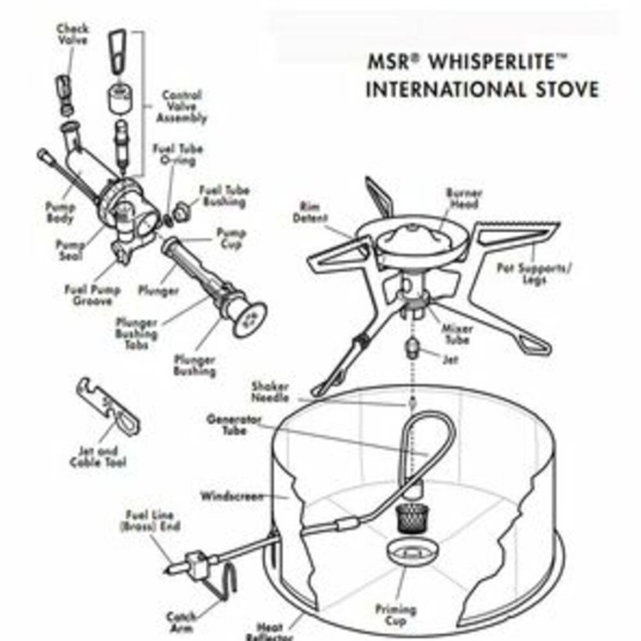 Kamperen MSR | Msr Wli/Xgk Shaker Jet Needle Diverse