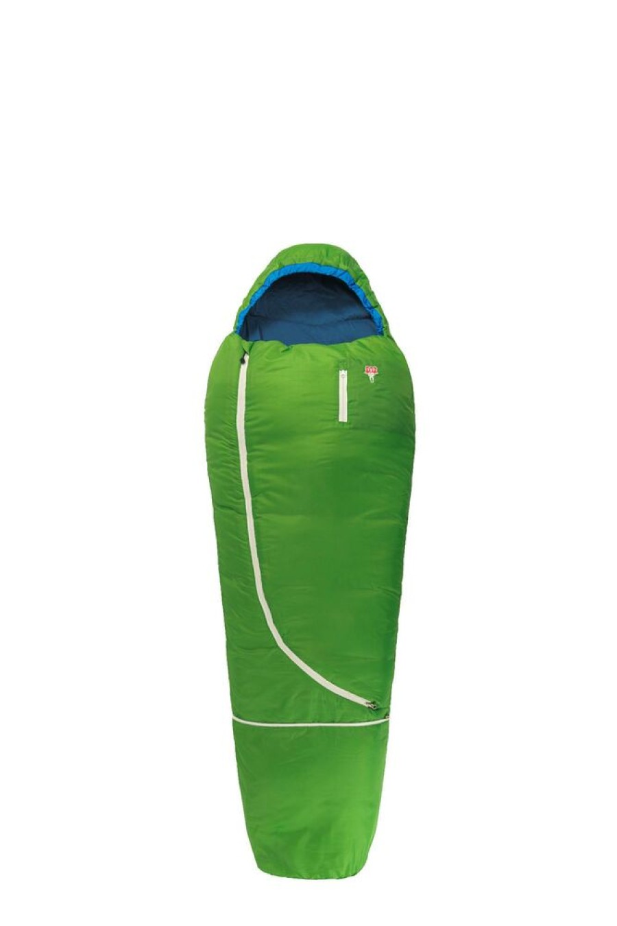 Kamperen GRUEZI-BAG | Gruezi-Bag Biopod Wolle Kids World Traveller Holly Green